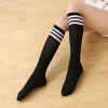 blkwhitestripesocks